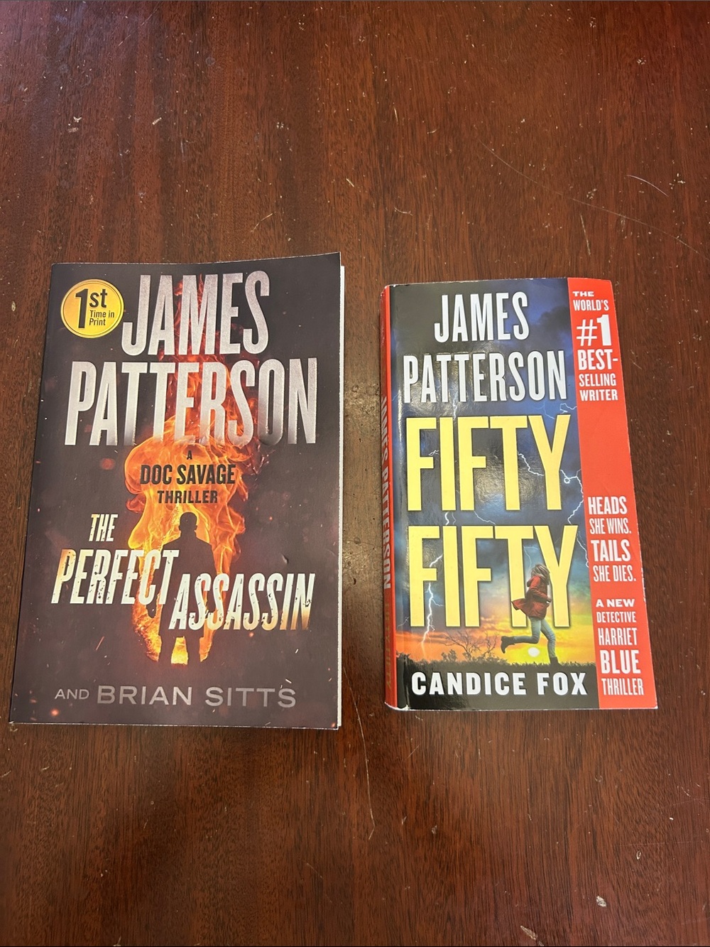 James Patterson Paperback Bundle - Black, Red, Yellow Covers New